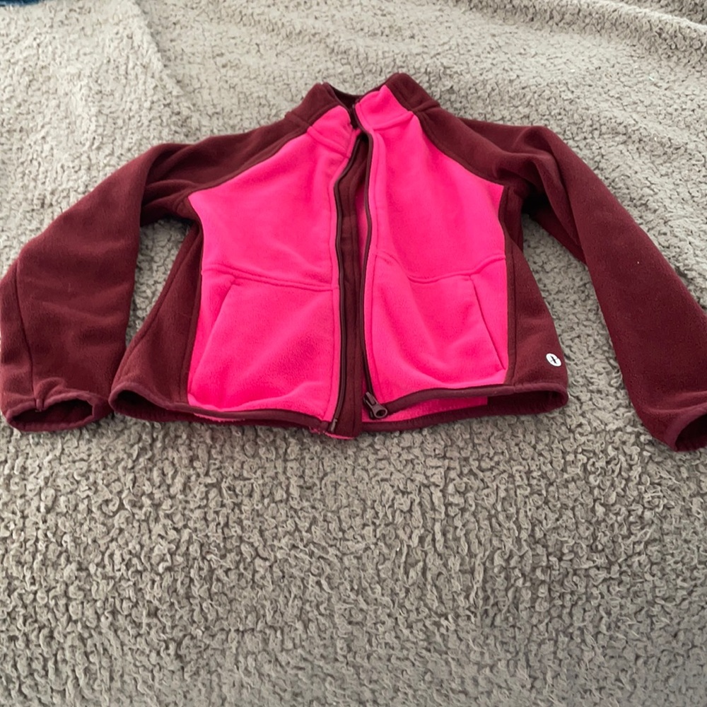 Pink XERSION fleece girls size 7/8 worn a few times